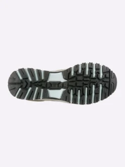 Schnürschuh mit Nubukleder