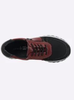 Schnürschuh mit seitlichem Reißverschluss