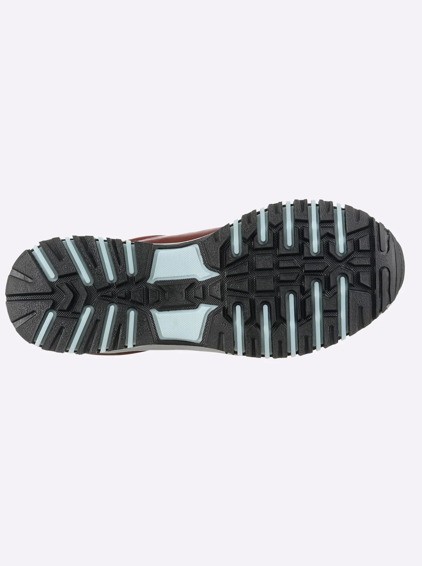 Schnürschuh mit seitlichem Reißverschluss
