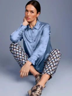 Seidenbluse