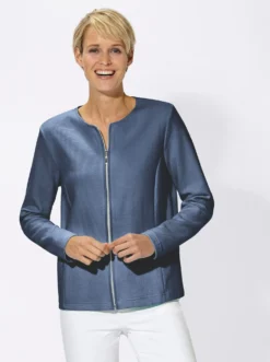Shirtblazer in Ripp-Optik
