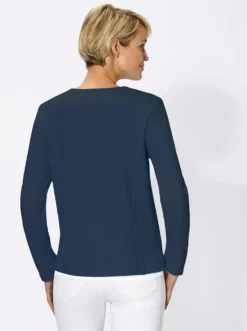 Shirtblazer in Ripp-Optik