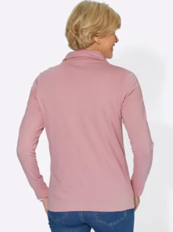 Shirtjacke aus formstabiler Baumwolle