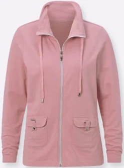 Shirtjacke aus formstabiler Baumwolle