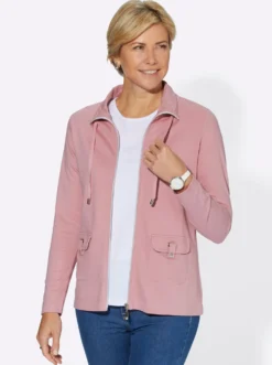 Shirtjacke aus formstabiler Baumwolle