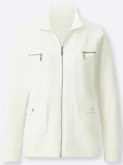 Shirtjacke aus reiner Baumwolle