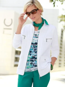 Shirtjacke aus reiner Baumwolle