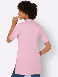 Shirtjacke mit Seitenschlitzen