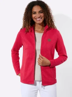 Shirtjacke mit Stehkragen