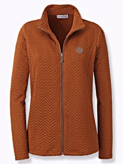 Shirtjacke mit Stehkragen