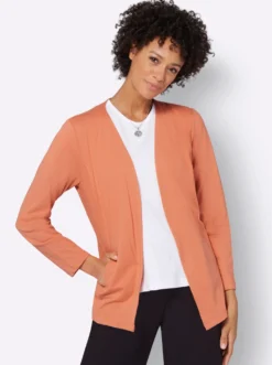 Shirtjacke vorne etwas länger