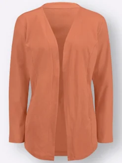 Shirtjacke vorne etwas länger