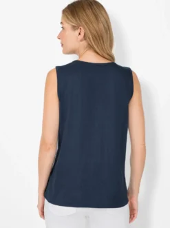 Shirttop mit Ziersteinchen