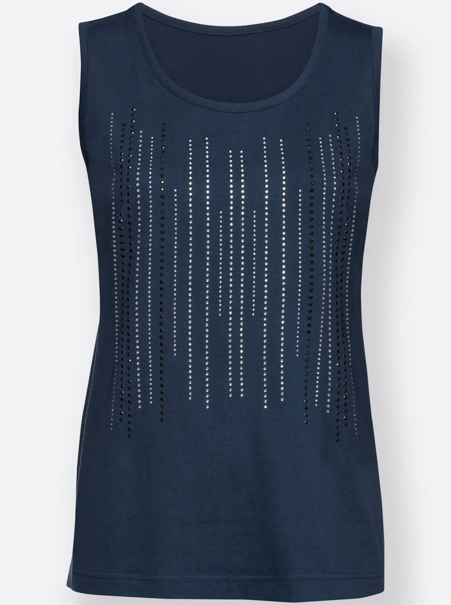 Shirttop mit Ziersteinchen