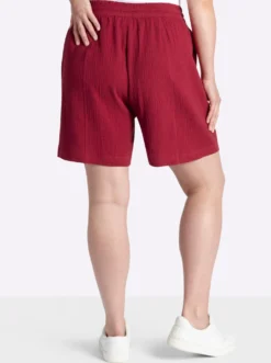 Shorts aus weichem Musselin