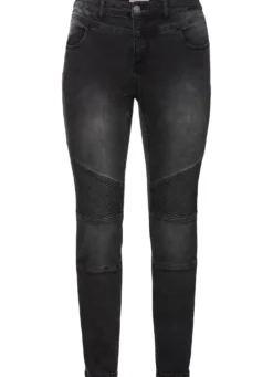 Skinny Jeans im Biker-Look