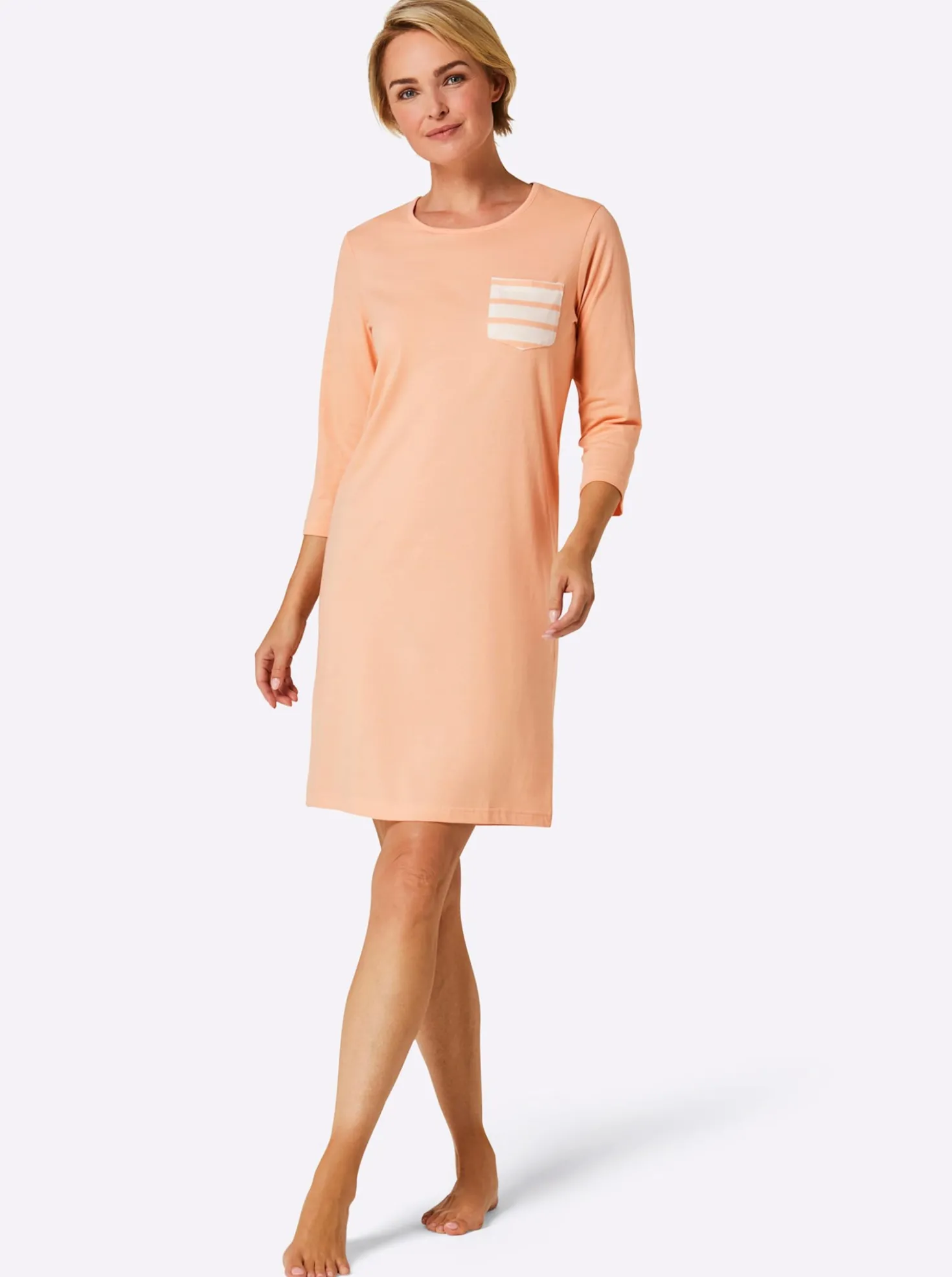 Sleepshirts im Baumwoll-Mix