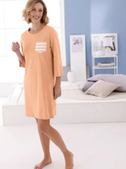 Sleepshirts im Baumwoll-Mix