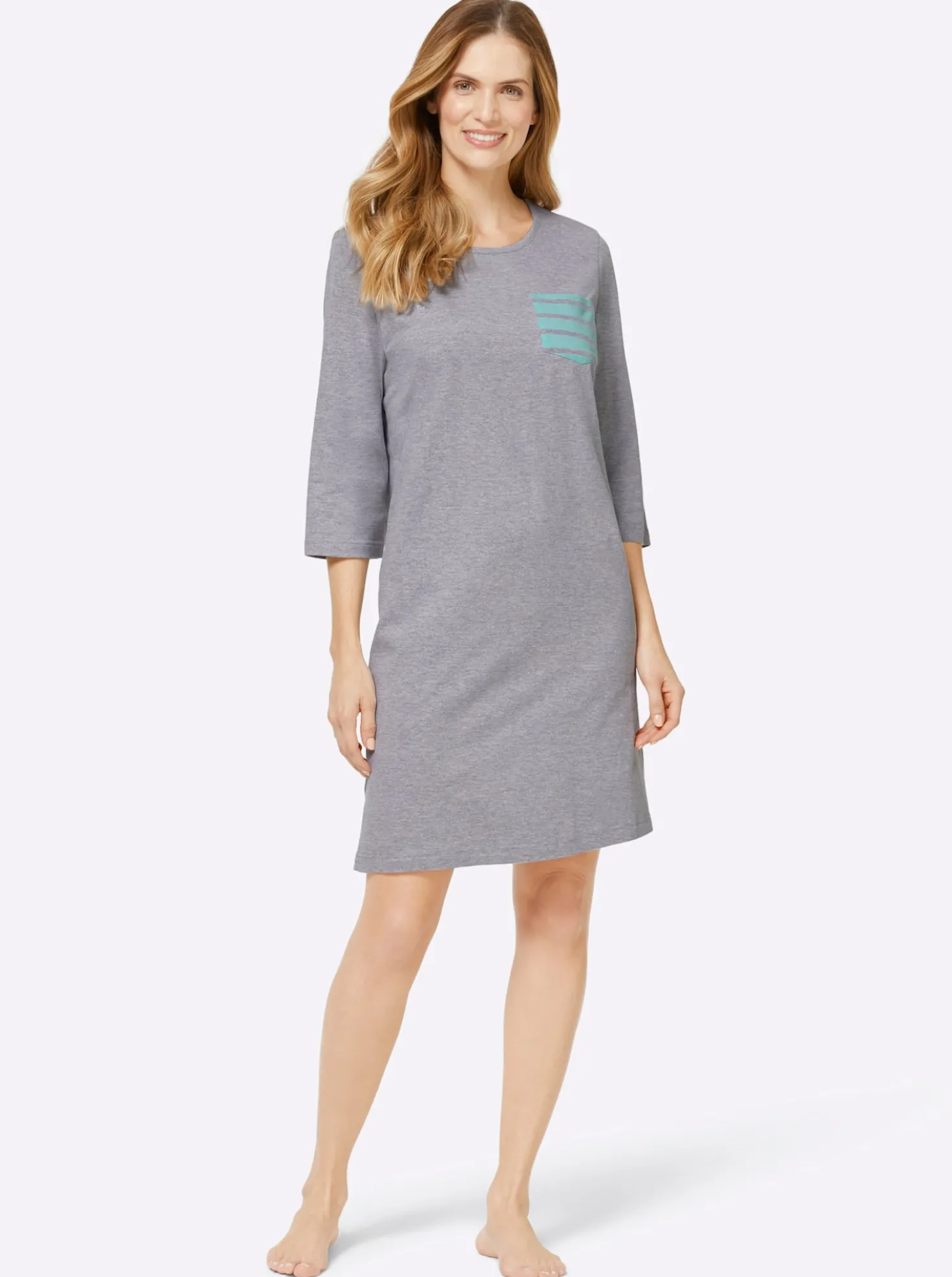 Sleepshirts im Baumwoll-Mix