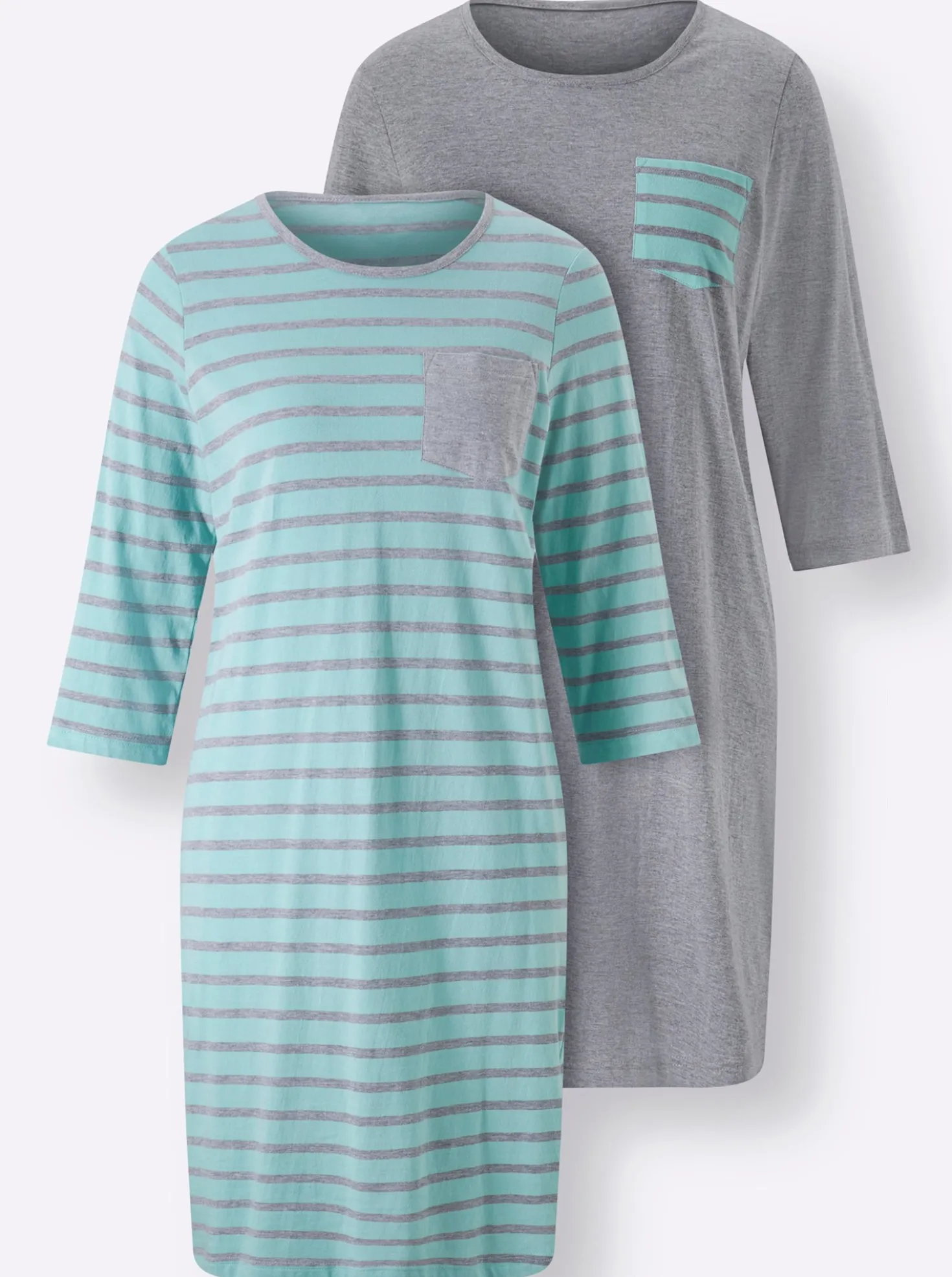 Sleepshirts im Baumwoll-Mix