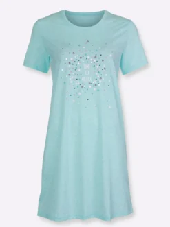Sleepshirts in Melange-Qualität