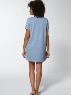 Sleepshirts in Melange-Qualität
