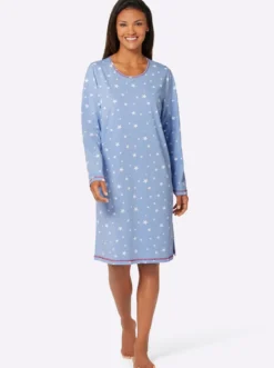 Sleepshirts mit Sternchen-Motiven