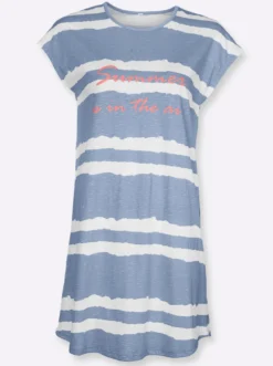 Sleepshirts mit Struktur-Effekt