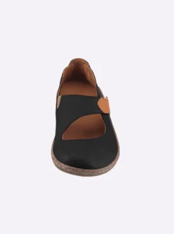 Slipper aus Leder