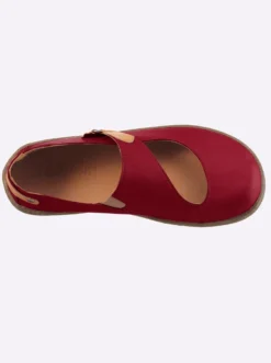 Slipper aus Leder