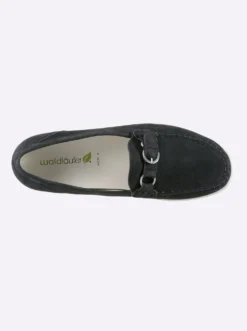 Slipper aus Nubukleder