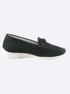 Slipper aus Nubukleder