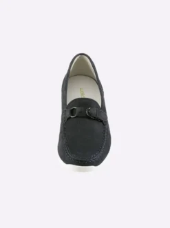 Slipper aus Nubukleder