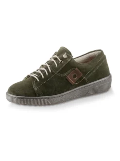 Slipper aus Nubukleder