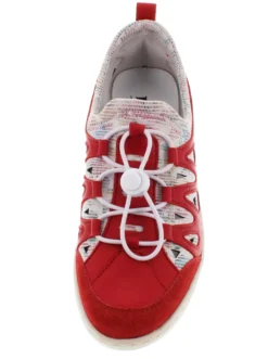 Slipper im Materialmix