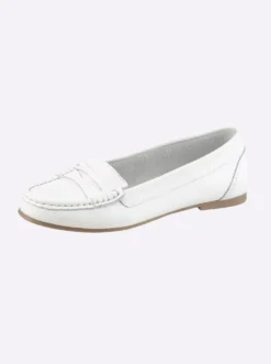 Slipper in Mokassin-Machart