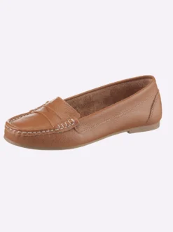 Slipper in Mokassin-Machart