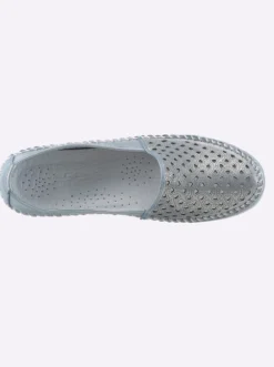 Slipper mit Leder-Wechselfußbett
