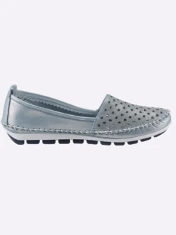 Slipper mit Leder-Wechselfußbett