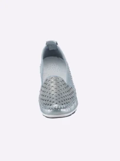 Slipper mit Leder-Wechselfußbett