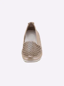 Slipper mit Leder-Wechselfußbett