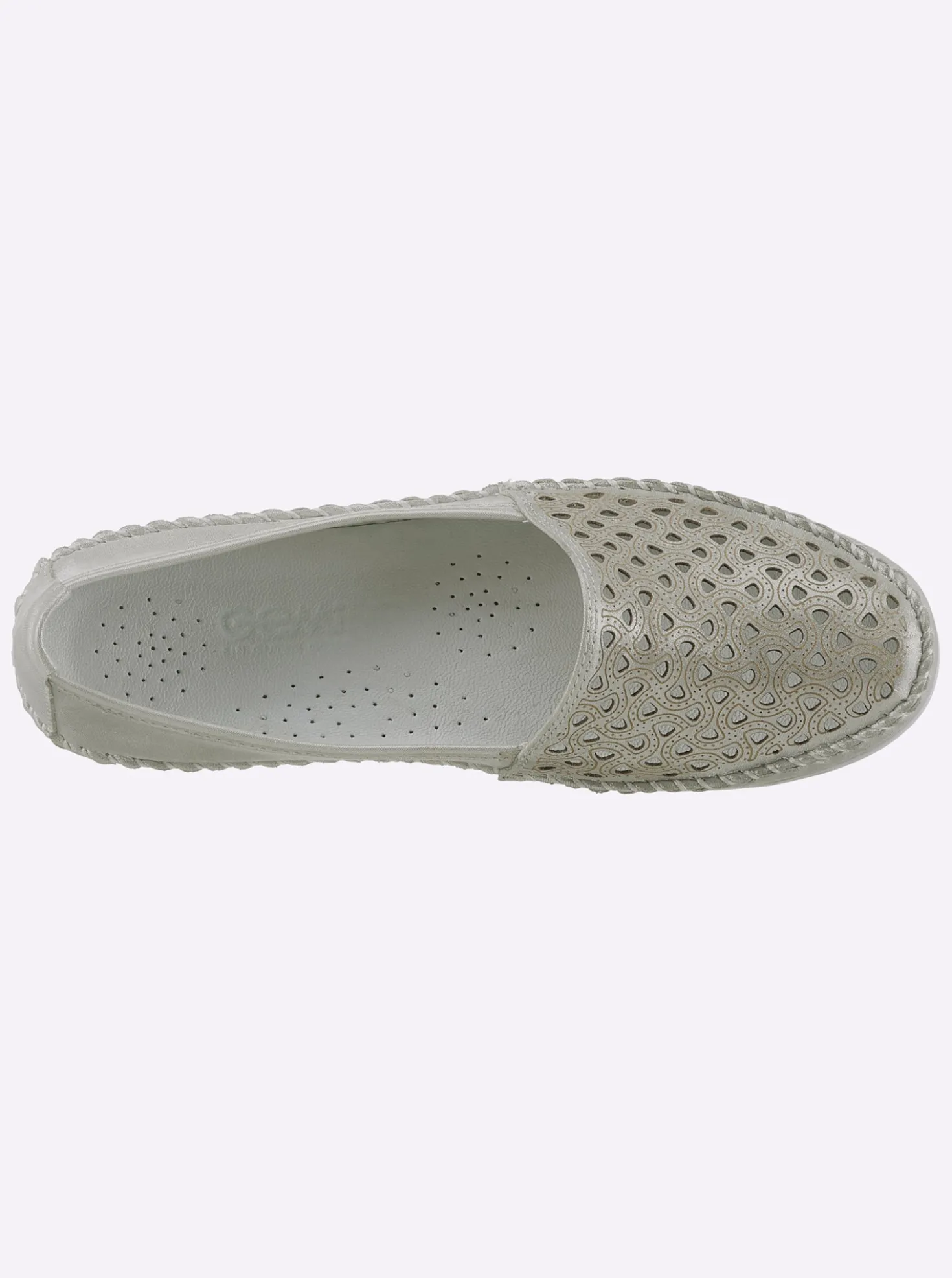 Slipper mit Leder-Wechselfußbett