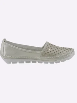 Slipper mit Leder-Wechselfußbett