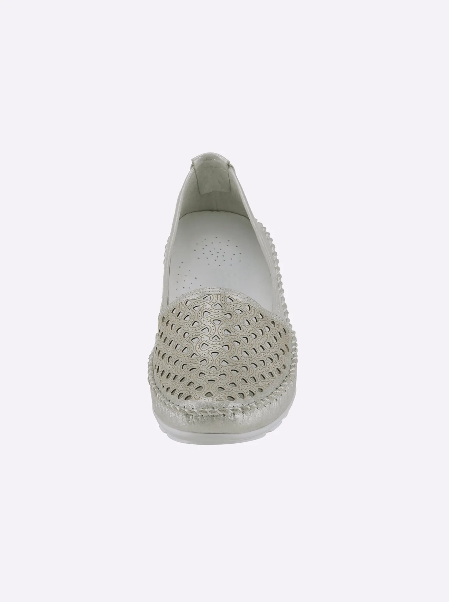 Slipper mit Leder-Wechselfußbett
