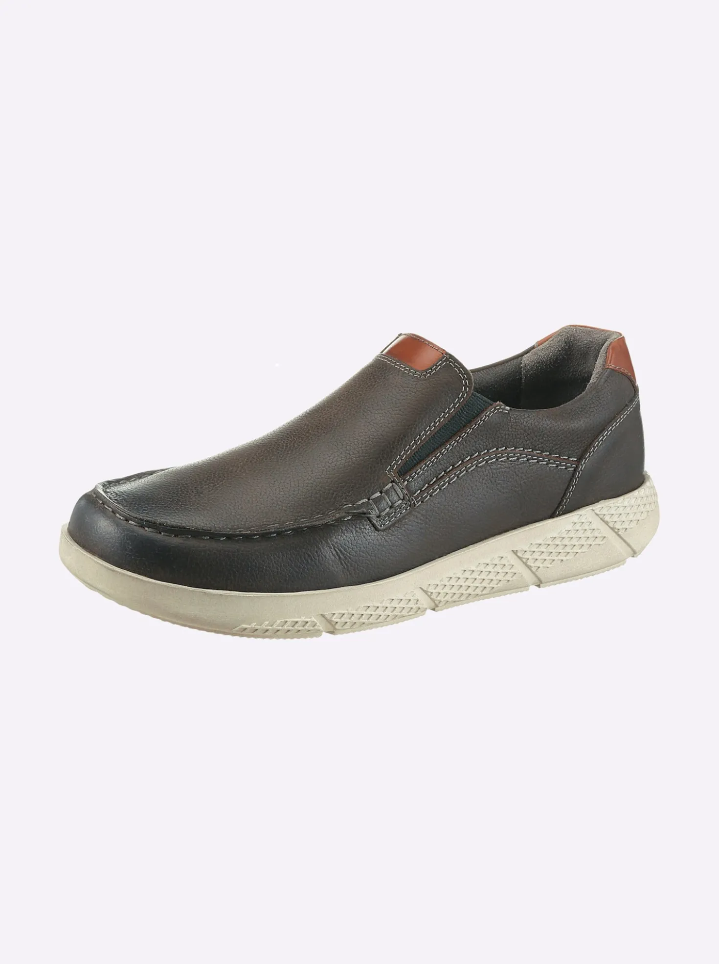 Slipper mit Leder-Wechselfußbett
