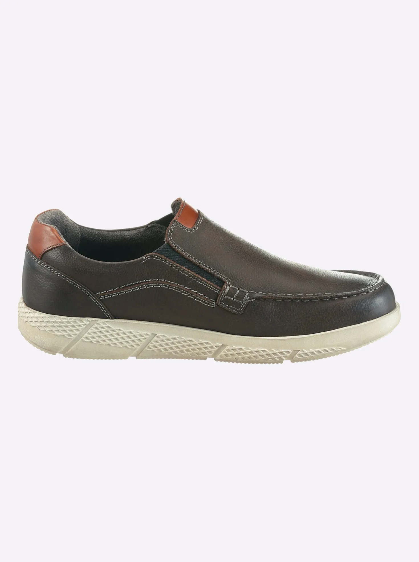 Slipper mit Leder-Wechselfußbett