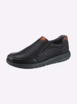 Slipper mit Leder-Wechselfußbett