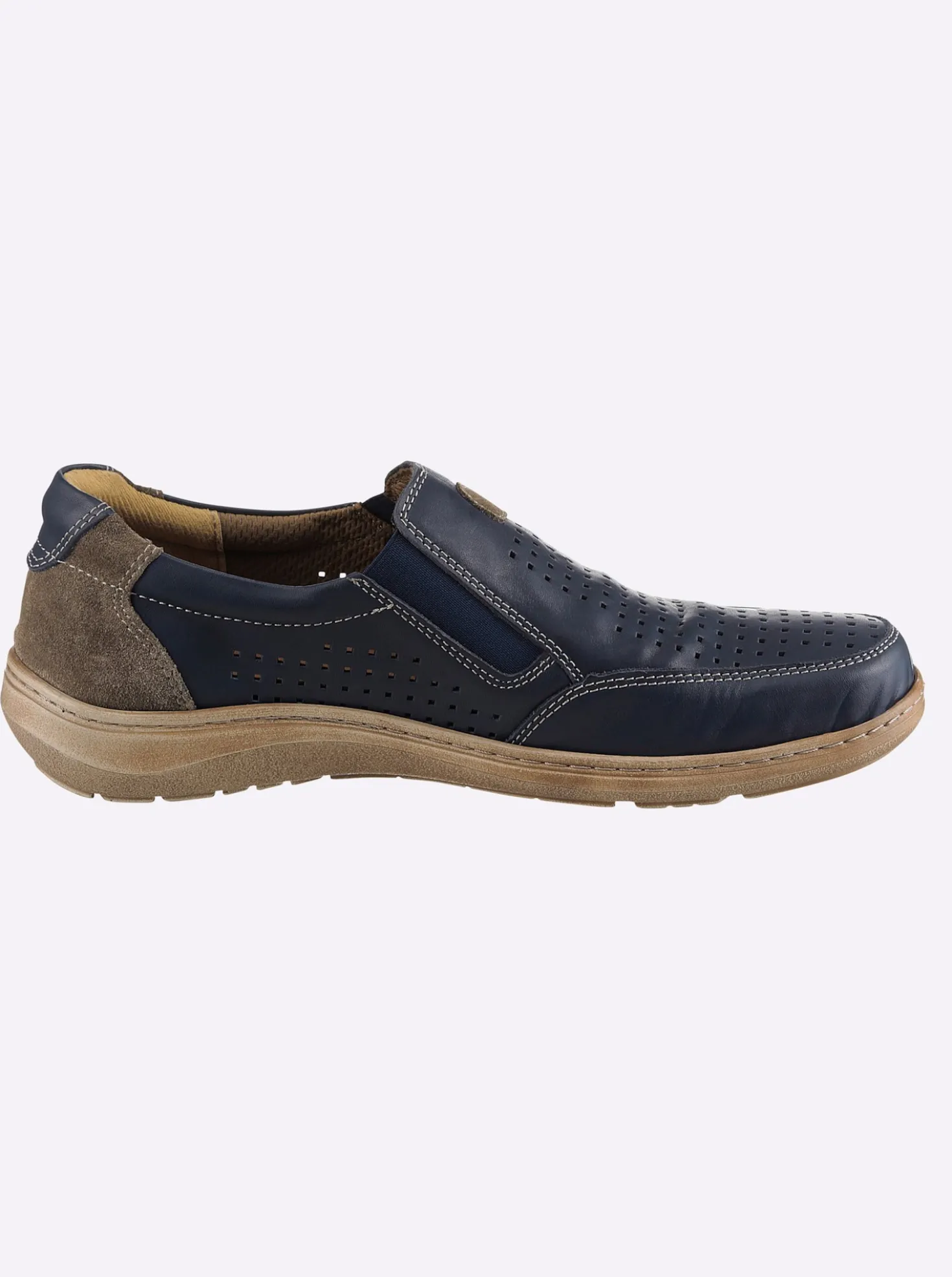 Slipper mit Perforation