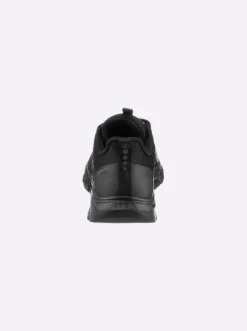 Sneaker aus Lederimitat und Textil
