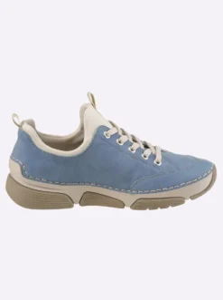 Sneaker mit elastischem Einsatz